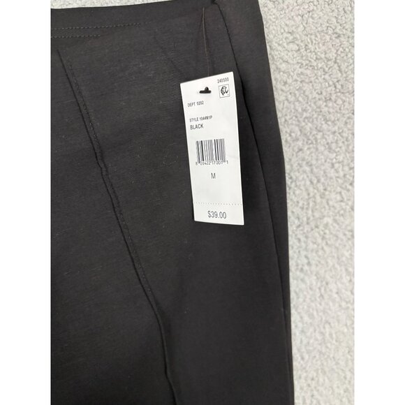 BCX Women's Seamed Pull on Casual Lounge Pants Medium Juniors' Black NWT's - Picture 3 of 7